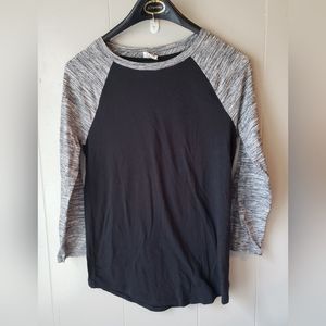 XS Pink 3/4 sleeve tee